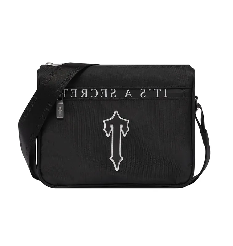 Trapstar It's A Secret Messenger Bag - Black