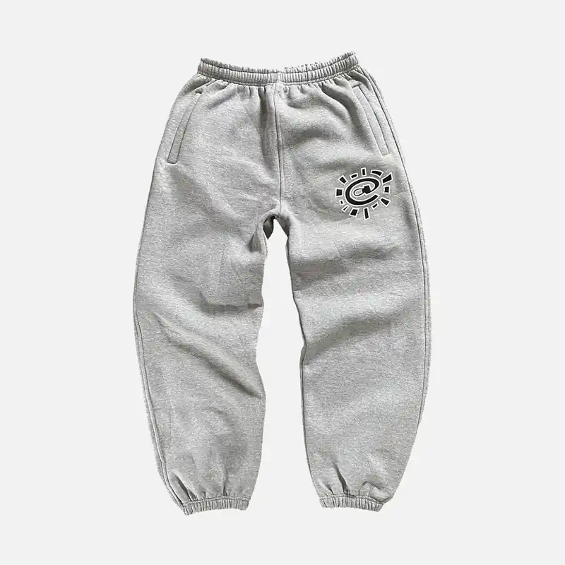 Always Do What You Should Do Sun Relaxed Bottoms - Grey