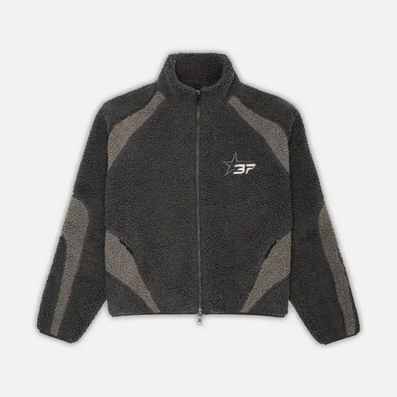 Broken Planet Market Polar Fleece - Soot Black