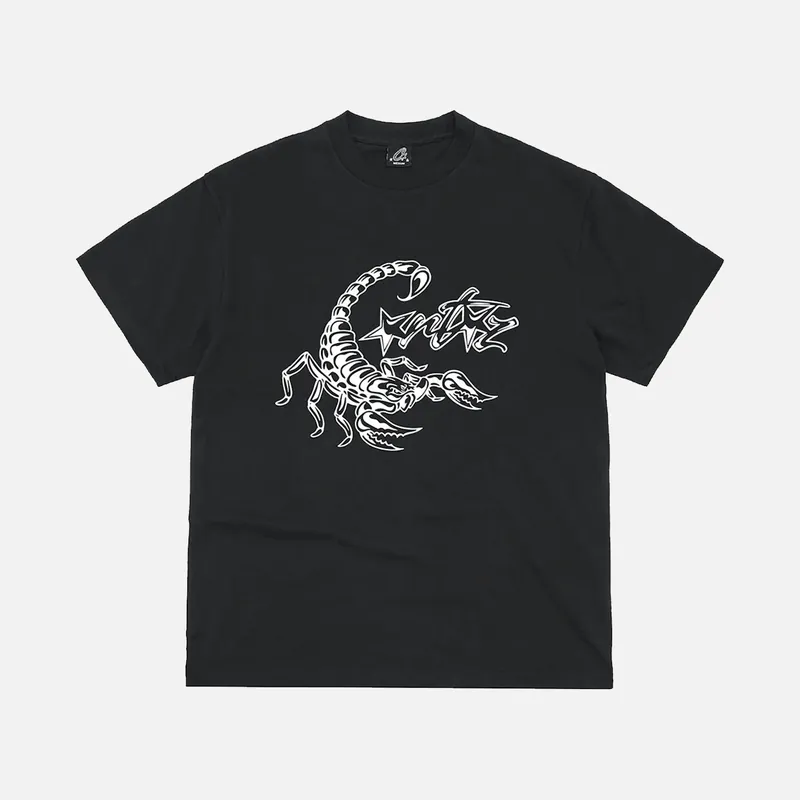 Corteiz RTW Allstarz Scorpion T-Shirt - Black