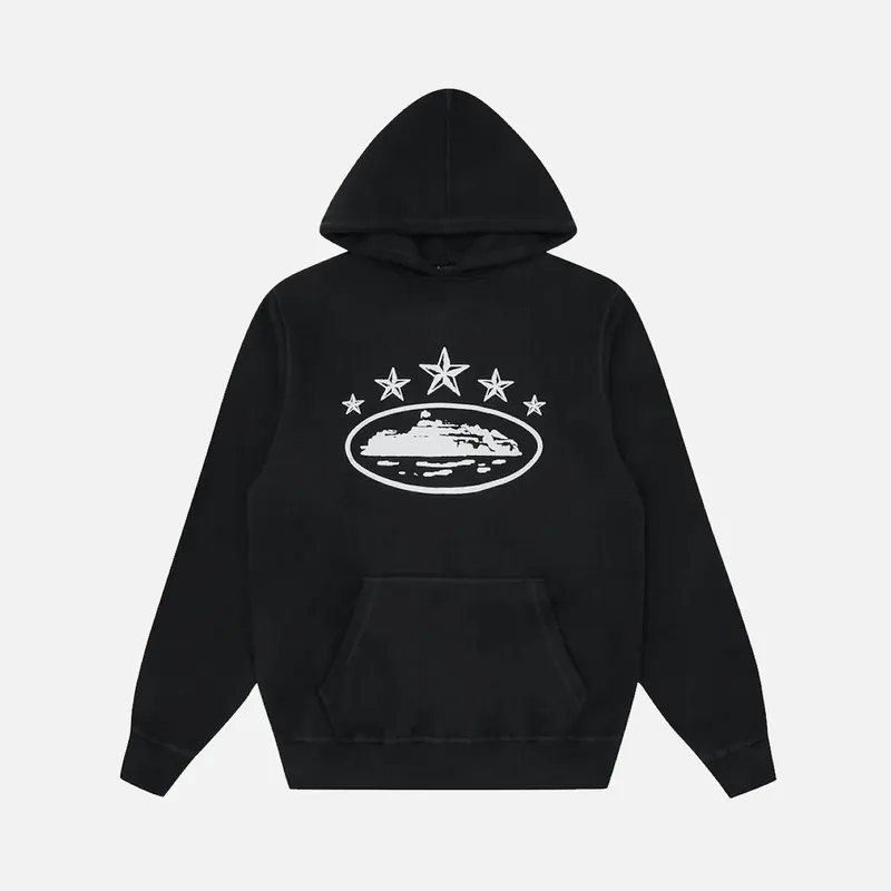 Corteiz RTW 5 Starz Hoodie - Black