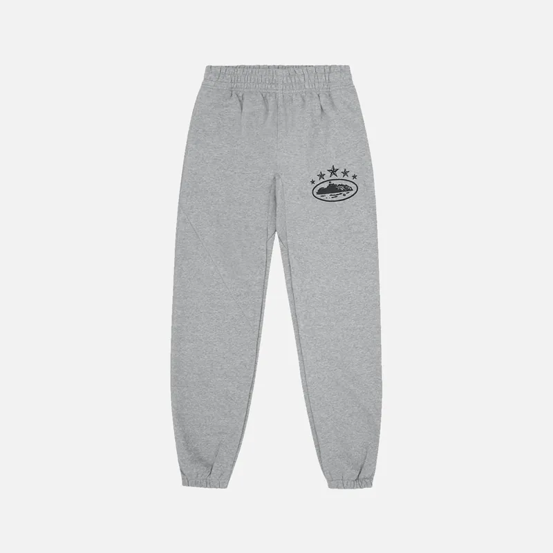 Corteiz RTW 5 Starz Bottoms - Grey