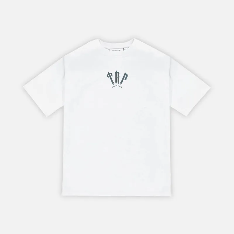 Trapstar Friends & Family TRP T-Shirt - White / Grey