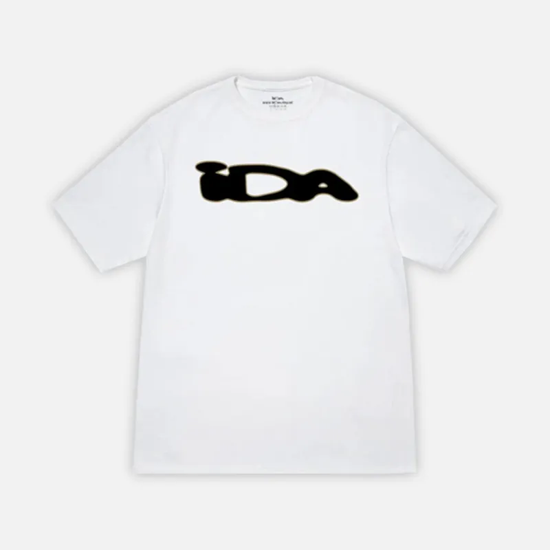IDA SPLY OG Logo T-Shirt - White/Black/Olive