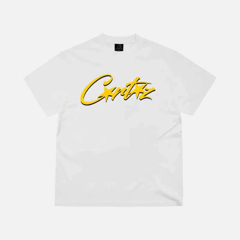 Corteiz RTW Allstarz T-Shirt - White / Yellow