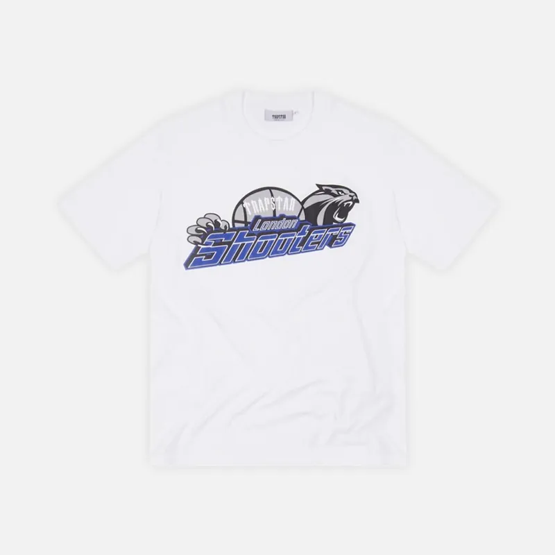 Trapstar Shooters T-Shirt - White / Blue