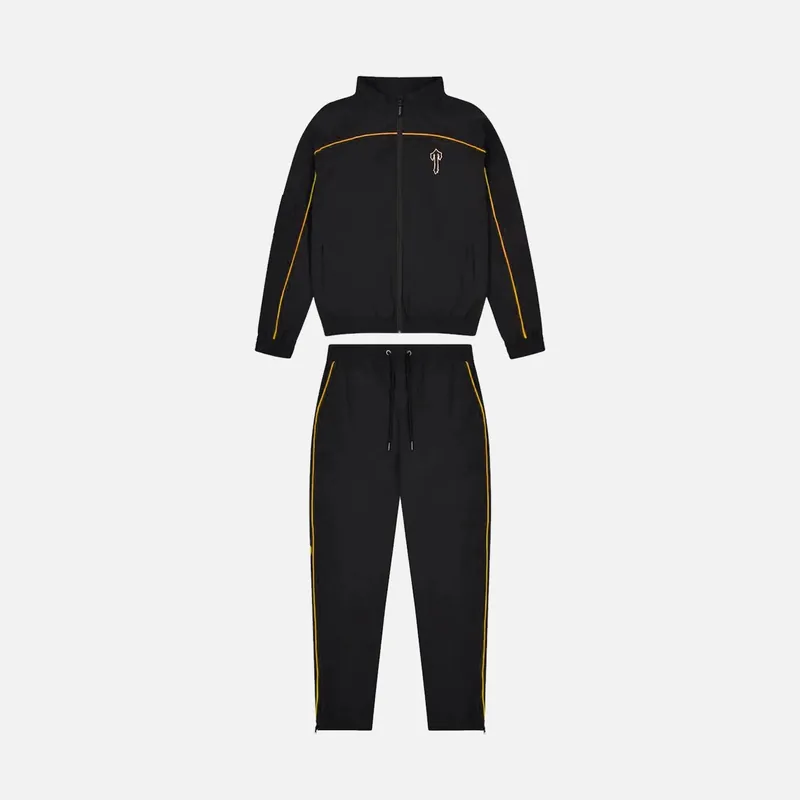 Preloved Trapstar Irongate T Shellsuit - Black / Orange