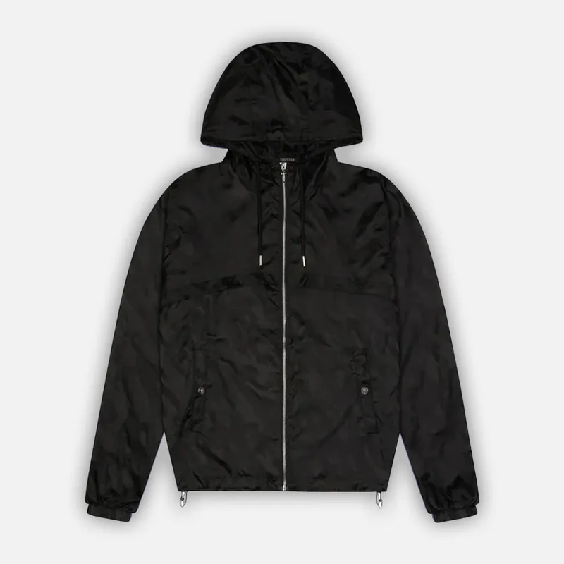 Preloved Trapstar Irongate T Jacquard Windbreaker - Black