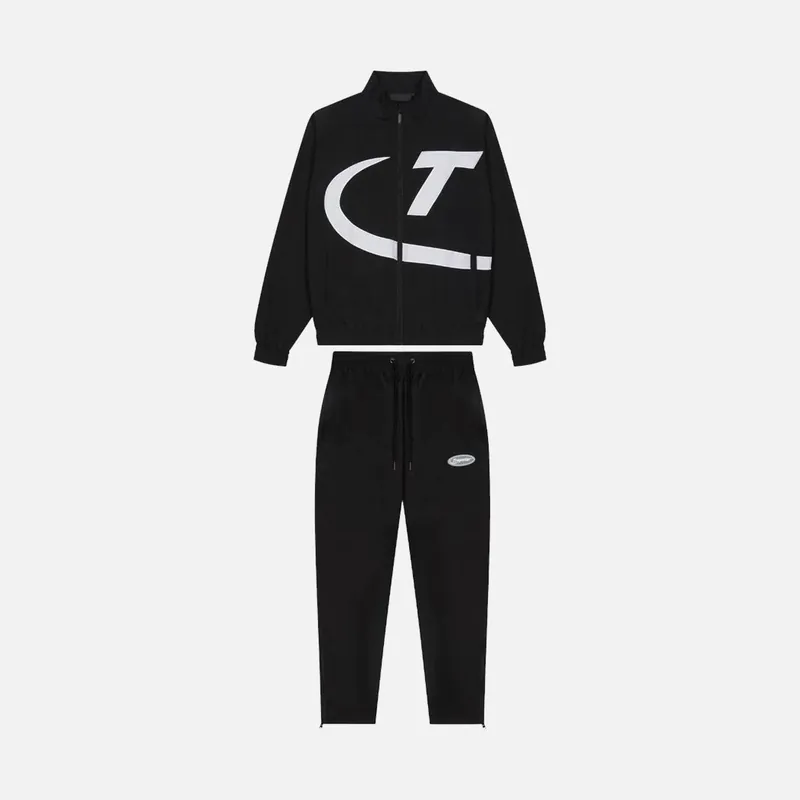 Trapstar Hyperdrive Shellsuit - Black / White