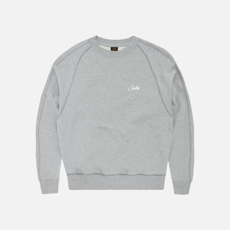 Preloved Corteiz RTW HMP V2 Sweater - Heather Grey