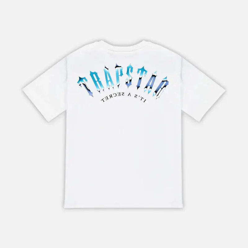 Trapstar Irongate Arch It's A Secret T-Shirt - White / Chrome