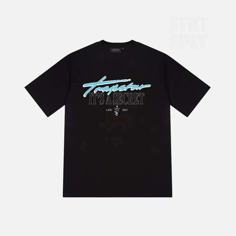 Trapstar It's A Secret SS T-Shirt - Black / Teal