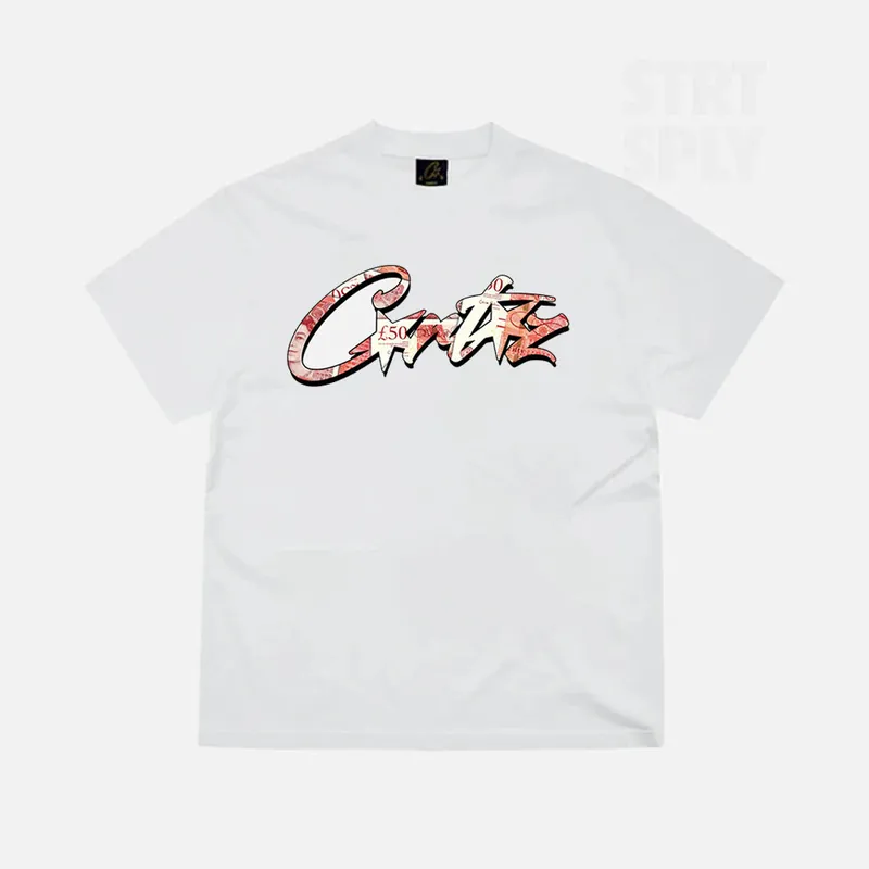 Corteiz RTW Money On My Mind T-Shirt - White