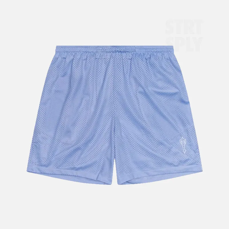 Trapstar Irongate T Basketball Shorts - Light Blue