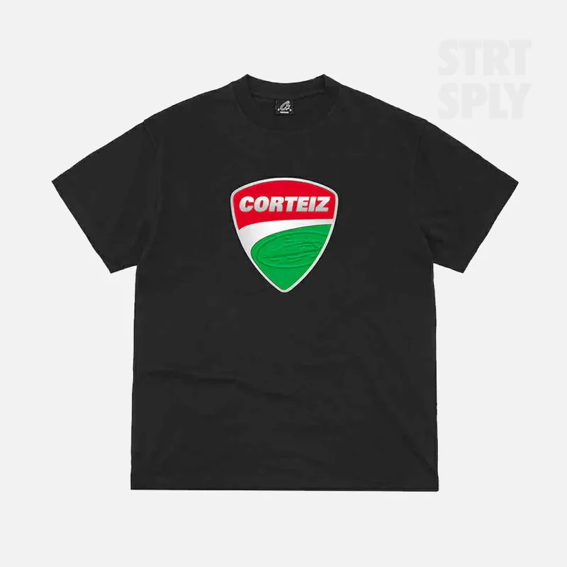 Corteiz RTW Shield T-Shirt - Black