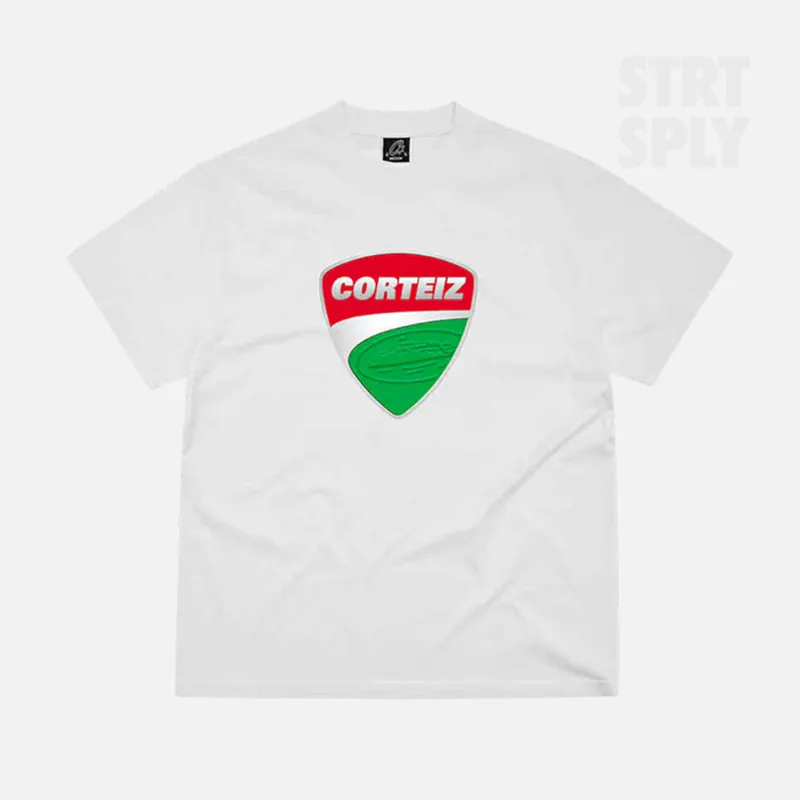 Corteiz RTW Shield T-Shirt - White