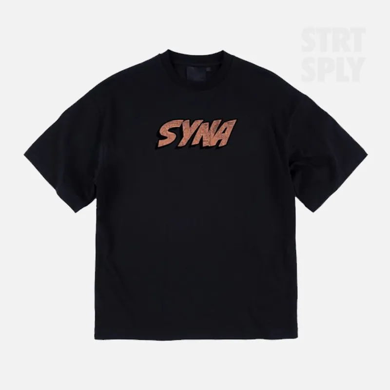 Syna World CRG Comic Strip T-Shirt - Black