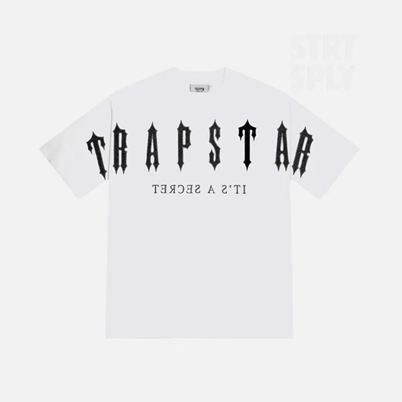 Trapstar Arch Chenille Decoded 2.0 T-Shirt - White