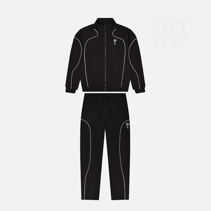 Trapstar Foundation Shell Tracksuit - Black
