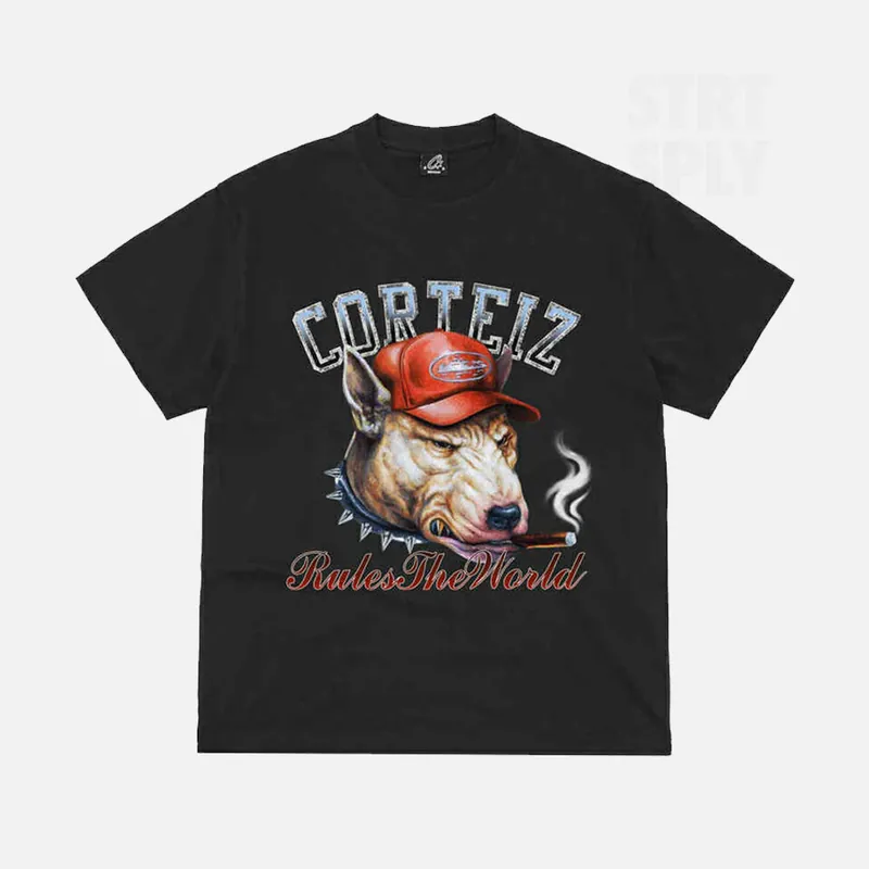 Corteiz RTW Dog Pound T-Shirt - Black