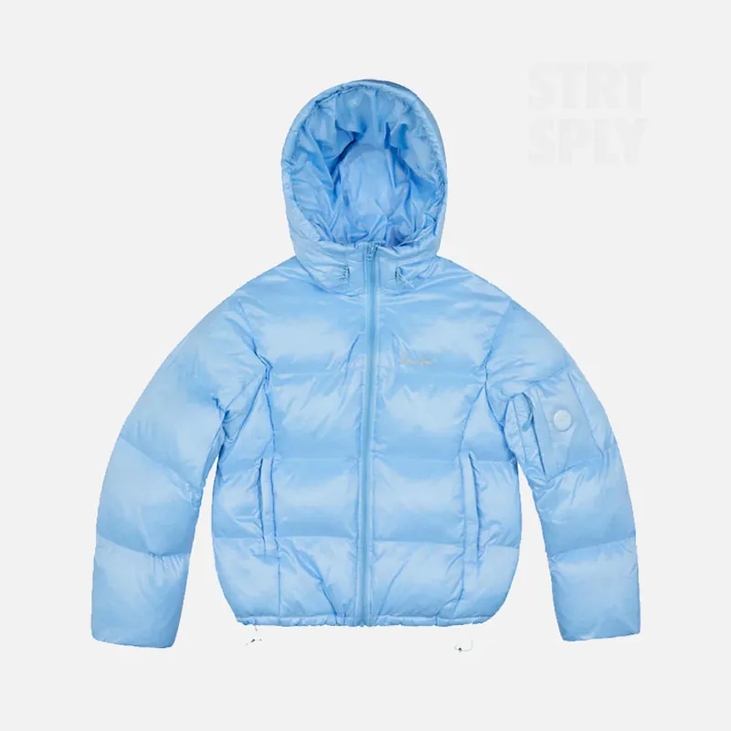 Broken Planet Puffer Jacket - Sky Blue
