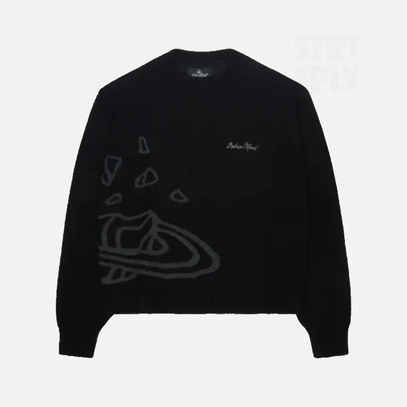 Broken Planet Market Knit Sweater - Black