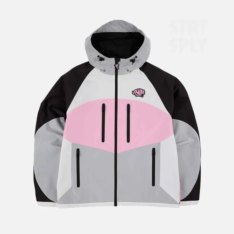 Syna World Dynamic Track Jacket - Grey / Pink