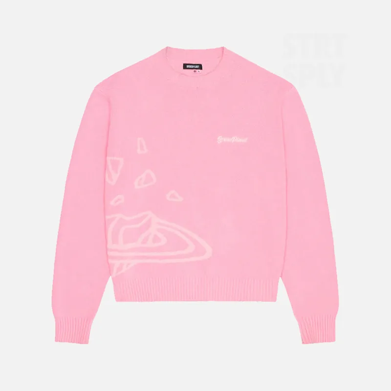 Broken Planet Market Knit Sweater - Candy Pink