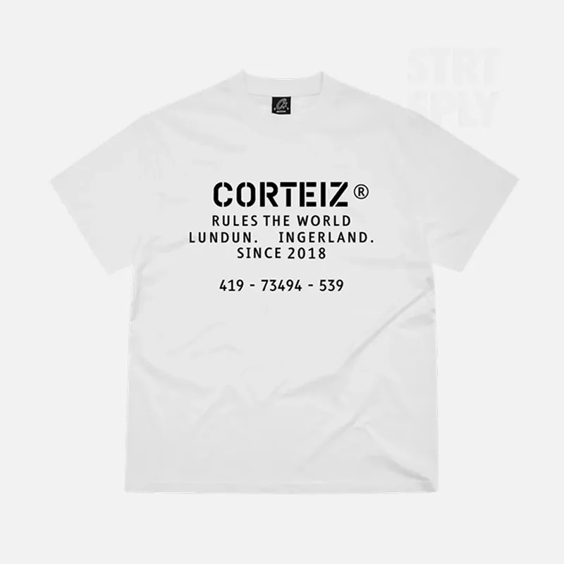 Corteiz RTW OG Stencil T-Shirt - White