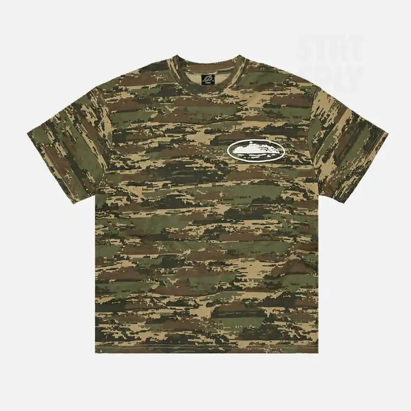 Corteiz RTW Island Puff Print T-Shirt - Digicamo