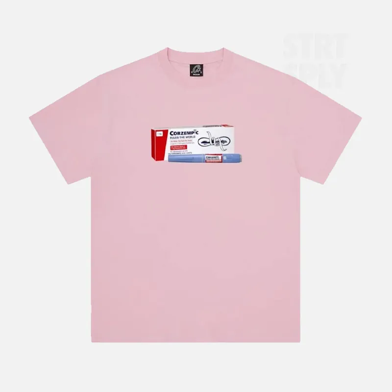 Corteiz RTW Corzempic T-Shirt - Pink