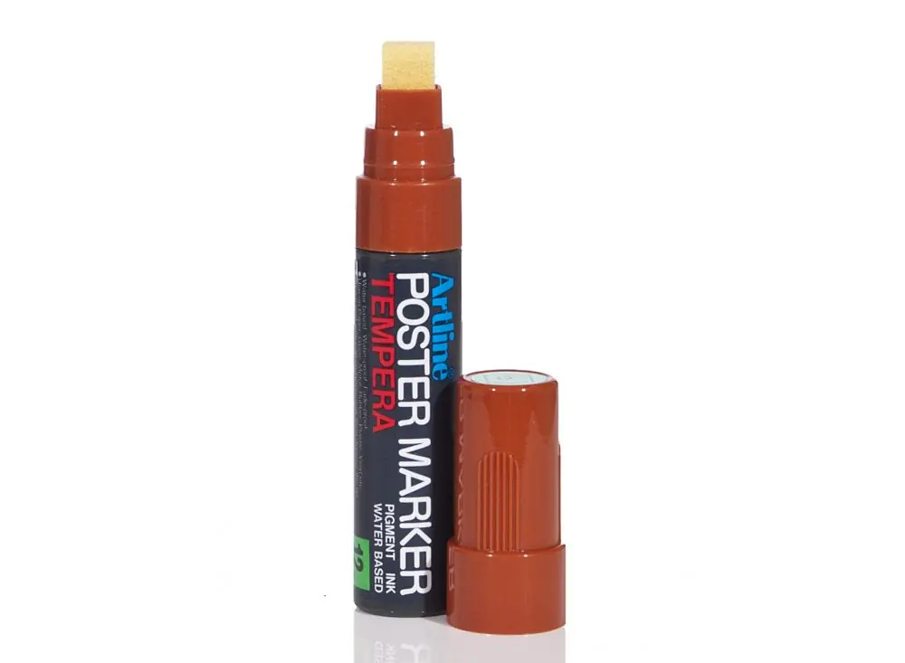 12mm Poster Marker - Brown