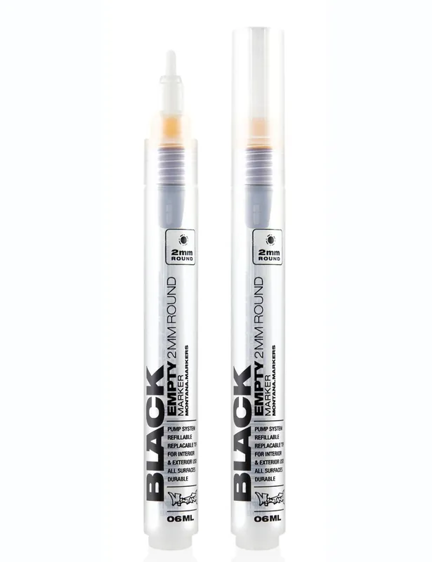 Empty Marker Pen - 2mm Round Tip