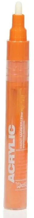 Acrylic Paint Marker 2mm - Shock Orange S2010