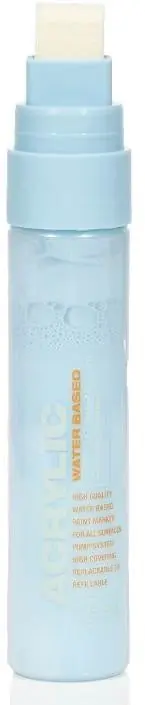 Acrylic Paint Marker 15mm - Shock Blue Light S5000
