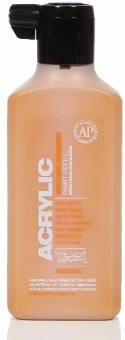 Acrylic Paint Refill 180ml - Shock Brown Light S8000