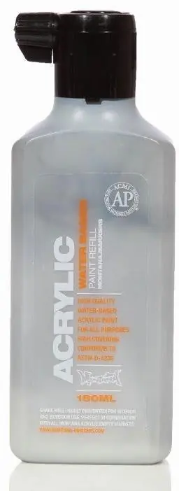 Acrylic Paint Refill 180ml - Iron Curtain G7030