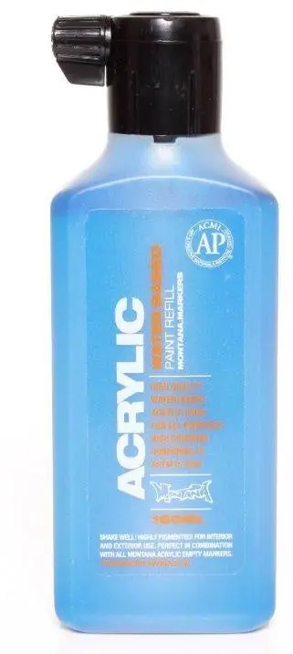 Acrylic Paint Refill 180ml - Shock Blue S5010