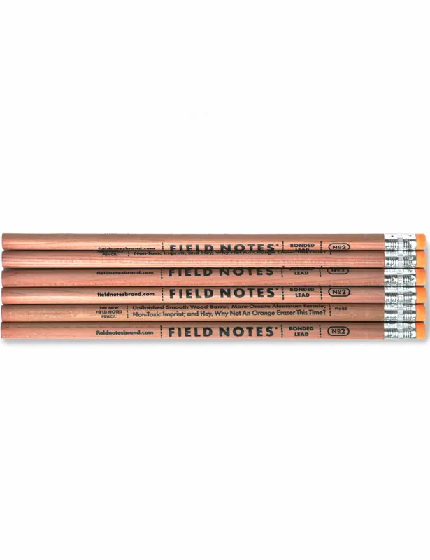 No.2 Woodgrain Pencil (6 Pack) - Field Notes