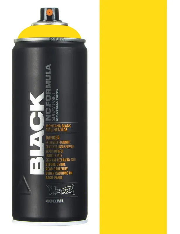 Spray Paint 400ml - Kicking Yellow BLK1025