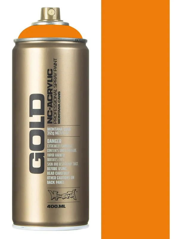 Spray Paint 400ml - Shock Orange Light S2000