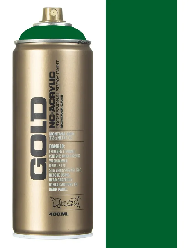 Spray Paint 400ml - Shock Green Dark S6020