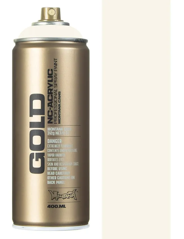 Spray Paint 400ml - Shock White Cream S9110