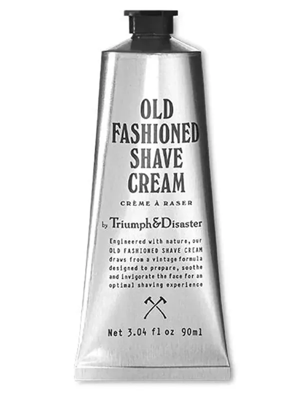 Old Fashioned Shave Cream Tube (90ml) - Triumph & Disaster
