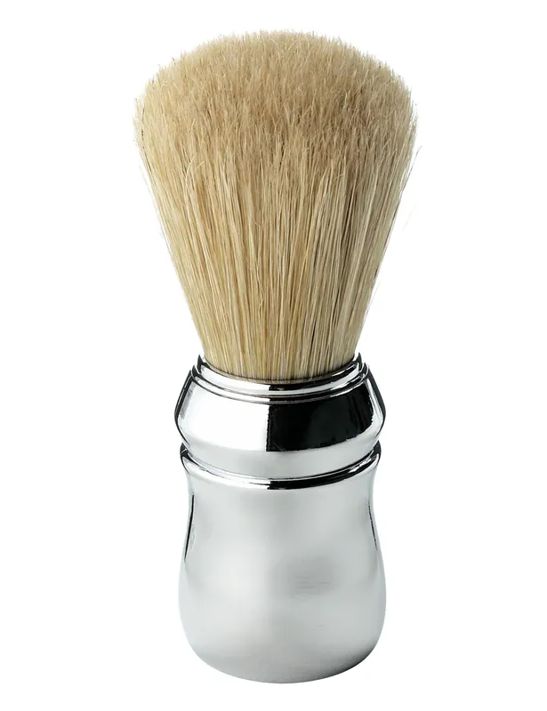 Shaving Brush - Chrome