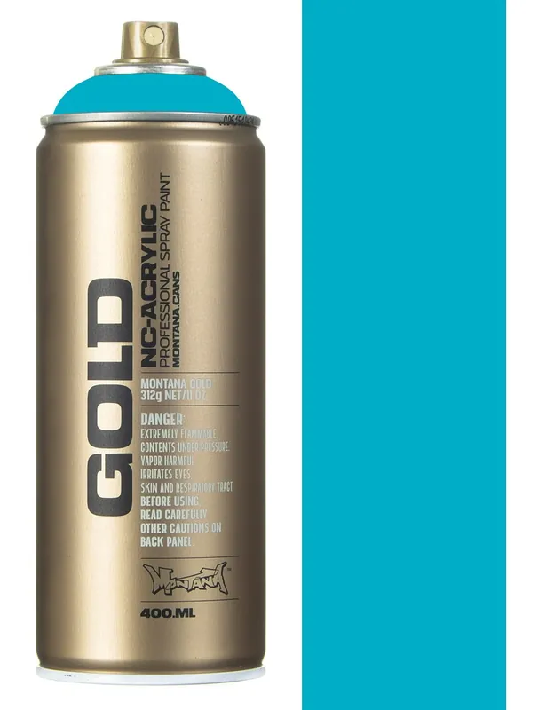 Spray Paint 400ml - 100% Cyan P2000