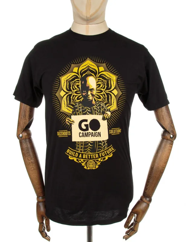 Go Campaign T-shirt - Black