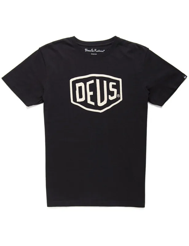 Shield Logo T-Shirt - Black