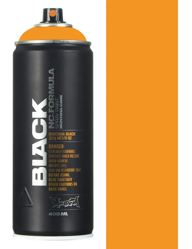 Spray Paint 400ml - Fluorescent Infra Orange BLKIN2000