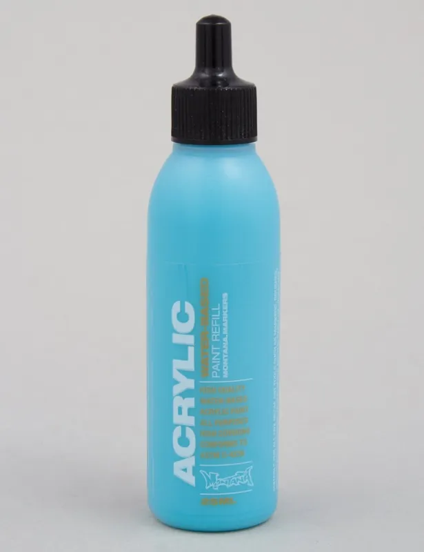 Acrylic Paint Refill 25ml - 100% Cyan P2000